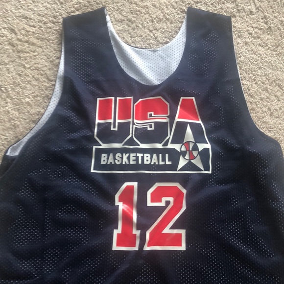Mitchell and Ness Usa reversible jersey - Picture 1 of 5